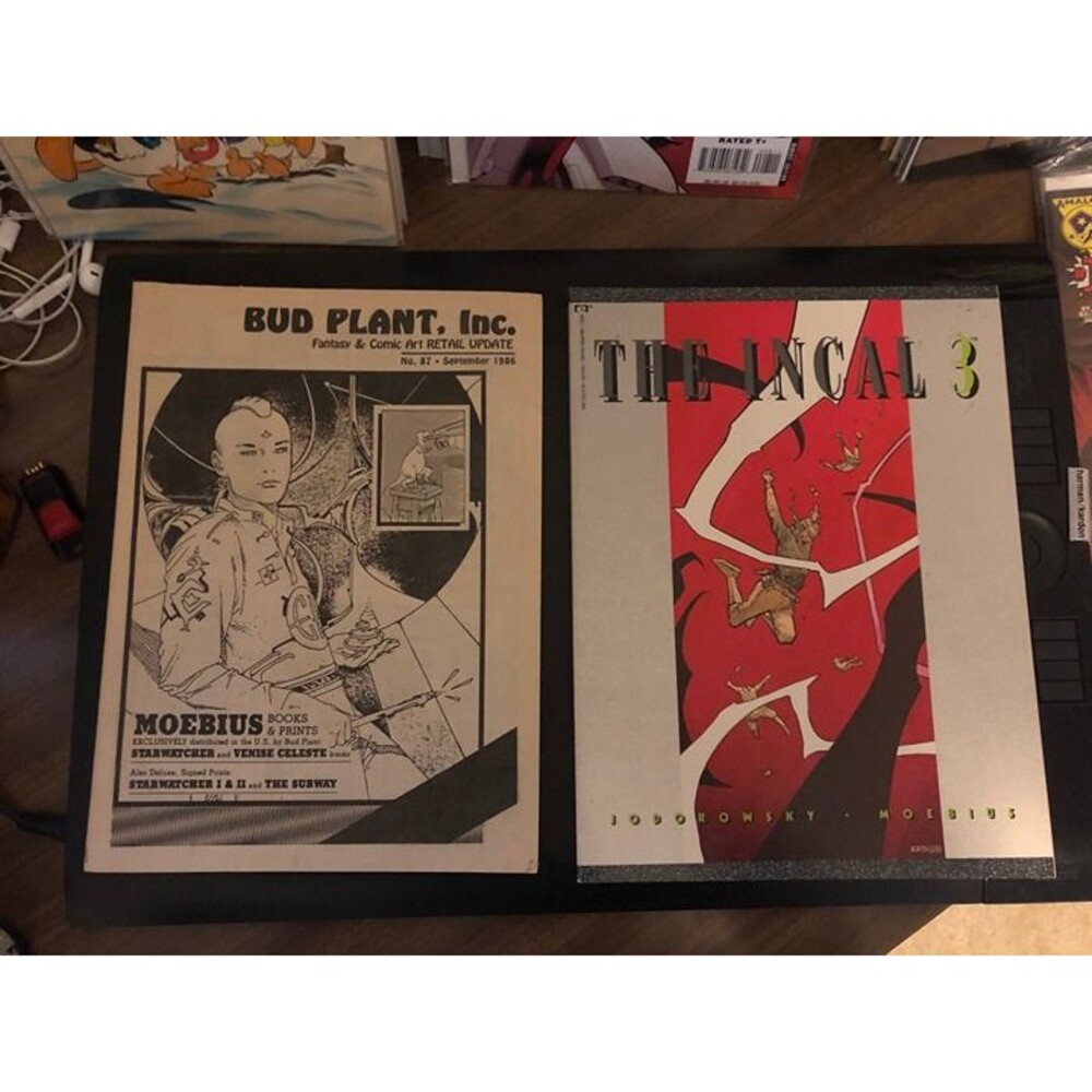 The Incal #3 Moebius & Jodorowsky 1988 Epic Heavy Metal Art Book+Bud Plants Inc